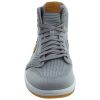 Nike Air Jordan 1 Retro High Flyknit Wolf Grey Mens Style : 919704