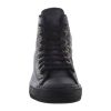 Converse Chuck Taylor All Star Knit + Fur High Leather Sneakers Unisex Style : 553365c