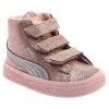 Puma Basket Mid Strap Glitz V Ps Little Kids Style : 367571-01