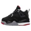 Jordan 4 Retro Bred 2019 Toddlers Style : Bq7670-060