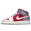 Jordan 1 Mid Big Kids Style : 555112-609