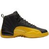 Jordan 12 Retro Black University Gold Mens Style : 130690-070