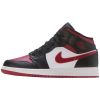 Jordan 1 Mid Big Kids Style : 554725-066