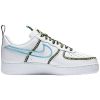 Nike Air Force 1 Low Worldwide White Blue Fury Volt Mens Style : Ck7213-100