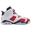 Jordan 6 Retro Carmine 2021 Big Kids Style : 384665-106