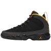 Jordan 9 Retro Dark Charcoal University Gold Big Kids Style : 302359-070