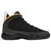 Jordan 9 Retro Dark Charcoal University Gold Big Kids Style : 302359-070