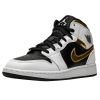 Jordan 1 Mid Big Kids Style : 554725-190