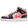 Jordan 1 Mid Big Kids Style : 554725-604