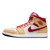 Jordan 1 Mid Big Kids Style : 554725-201