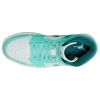 Air Jordan 1 Mid Se Chenille Swooshes And Bleached Turquoise Animate Womens Style : Dz3745