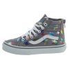 Vans Sk8‑hi Zip (Foil) Shoes Little Kids Style : Vn0a3276